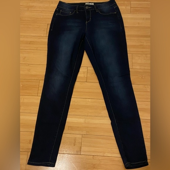 Royalty For Me Denim - Deep Blue Stretch Denim Jeans by Royalty | Women’s Size 6